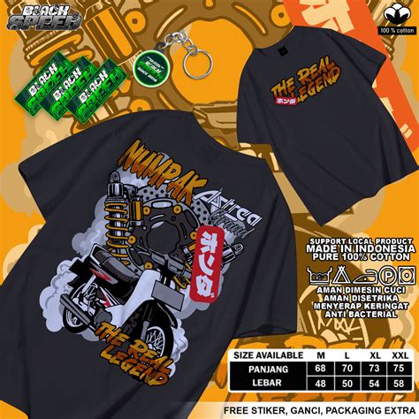 Jual Kaos Motor Viral Terbaru Numpak Astrea Kaos Honda Cb Kaos Motor