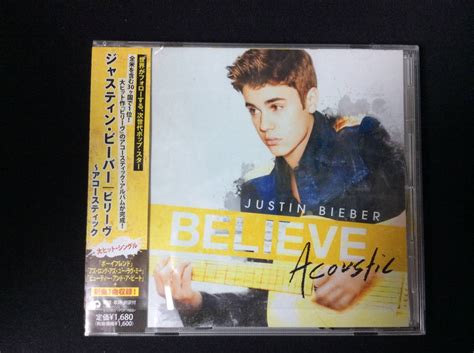 【未使用】ジャスティン・ビーバー「ビリーヴ～アコースティック」 Justin Bieber Believeの落札情報詳細 ヤフオク落札価格