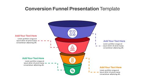 Simple Conversion Funnel Template for PowerPoint & Google Slides - SlideKit