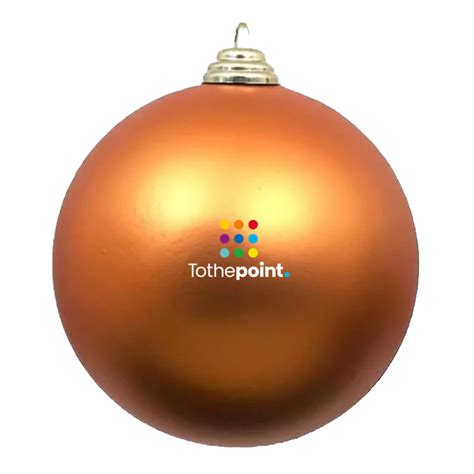 Bedrukte Kerstbal Met Jouw Logo