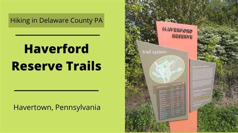 Haverford Reserve Hiking Trails Hiking In Delaware County Pa Youtube