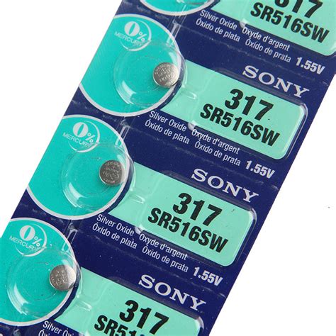 Sony SR 516 SWN-PB ВL-1 (317/D5,8 x H1,6/1.55V/11.5mAh - батарейка для ...