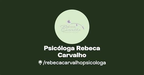 Psicóloga Rebeca Carvalho Linktree