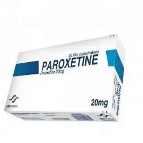 Mg Paroxetine Hydrochloride Tablet At Rs Piece Paxil In Vasco