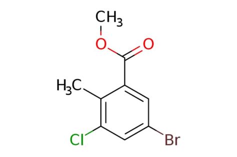 Emolecules Methyl 5 Bromo 3 Chloro 2 Methylbenzoate 1522778 35 3