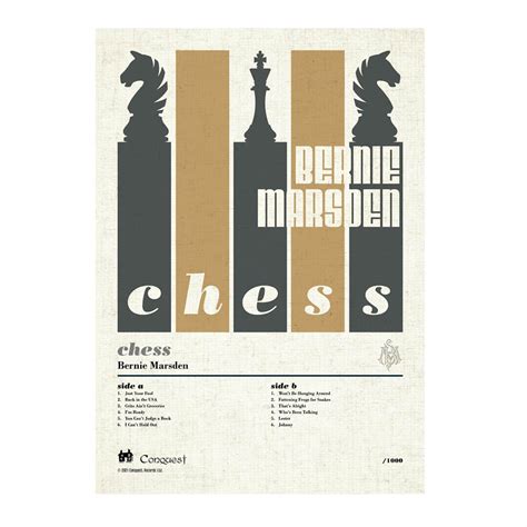 Bernie Marsden Chess Limited Edition Numbered Lithographic Print