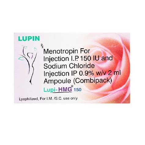 150IU Lupi Hmg150 Injection Packaging Type Vial At Rs 1760 Piece In