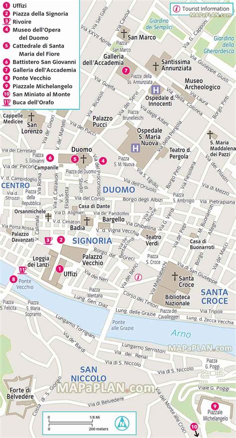 Map Of Florence Italy City Center - Get Latest Map Update