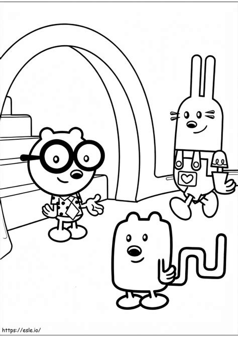 Wubbzy E Amigos Para Colorir