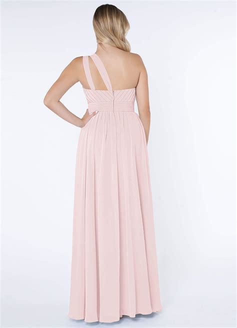 Blushing Pink Azazie Molly Bridesmaid Dresses Azazie