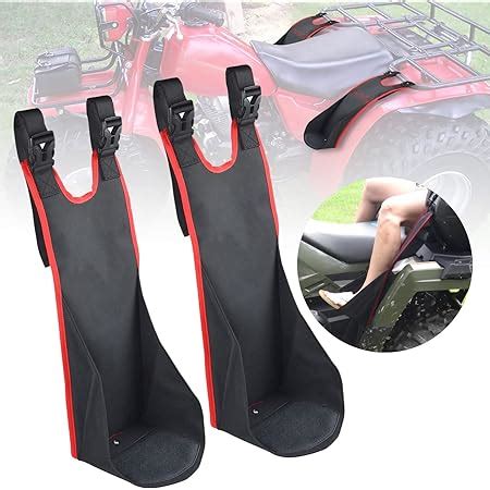 Amazon MUD RAGE 2pc ATV Rear Passenger Foot Pegs Universal