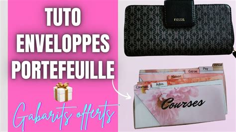 TUTO ENVELOPPES PORTEFEUILLE spécial SYSTÈME DES ENVELOPPES BUDGÉTAIRES