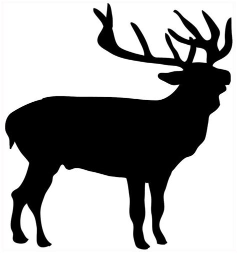 Clipart Silhouette Red Deer Clip Art Library 28512 Hot Sex Picture