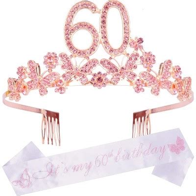 Doradreamdeko Th Birthday Sash And Tiara Set Gifts For Women Pink