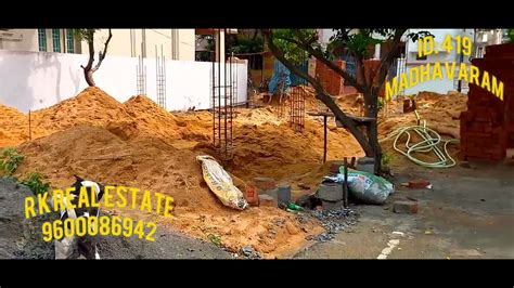 Id Vacant Land Sale At Madhavaram Co Operatives Society Madhavaram