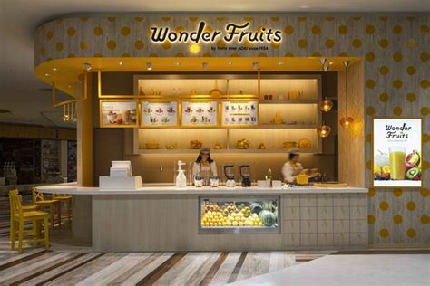 Wonder Fruits成田店 フレッシュフルーツジュース屋 [成田駅] 店舗デザイン