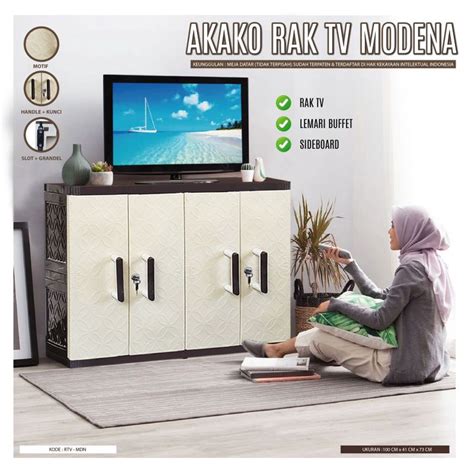 Jual Akako Rak Tv Modena X Bupet Tv Meja Tv Akako Shopee Indonesia