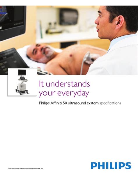 Philips Affiniti 50 Ultrasound System Pdf Imaging Medical Diagnosis