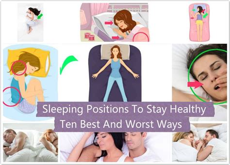 Ten Best And Worst Sleeping Positions For A Healthy Nights Sleep