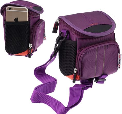 Navitech Purple Digital Camera Case Bag For The Nikon Amazon Co Uk