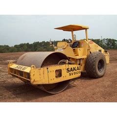 Jual SAKAI SV 525 Vibrating Single Drum Roller 100 BARU Oleh PT