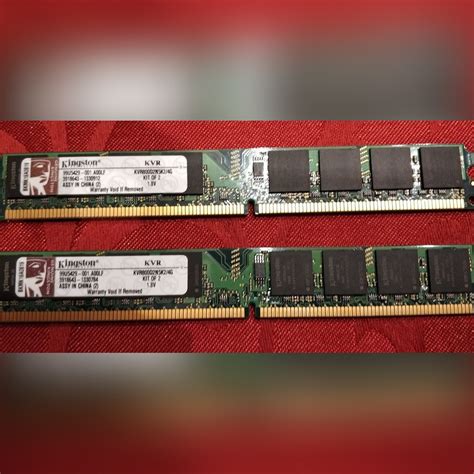 Kingston DDR2 4GB 800MHz lit 2x2gb KVR800D2N5K2 4G Sulejówek Kup