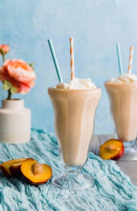 Peach Milkshake — Salt & Baker