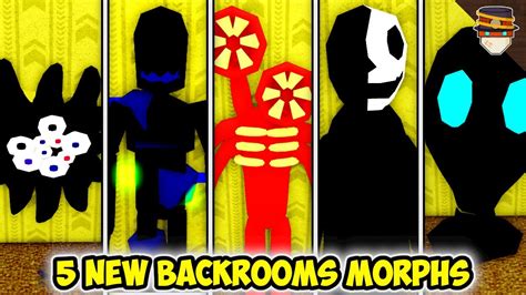 Update 41 How To Get All 5 New Backrooms Morphs In Backrooms Morphs Roblox Youtube