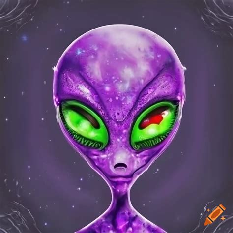 Gaming Logo Of An Evil Purple Alien With Big Eyes On Craiyon