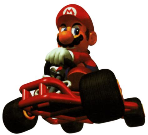 File MK64 Mario Png Super Mario Wiki The Mario Encyclopedia