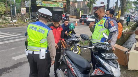 Siap Siap Polres Garut Kembali Berlakukan Tilang Manual Mulai Juni