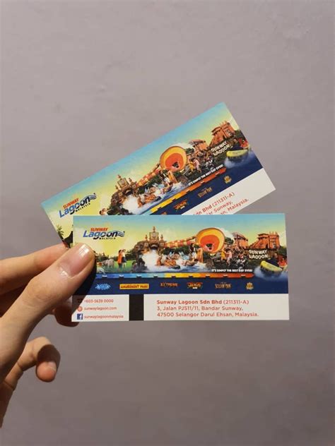 Sunway Lagoon Ticket X Tickets Vouchers Local Attractions And