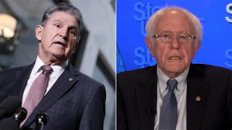 See Bernie Sanders Reaction To Joe Manchin S Announcement Cnn Video