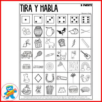 Spanish Articulation Activities Articulacion Hojas De Trabajo Terapia