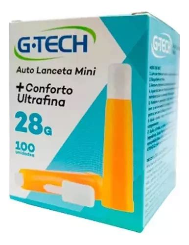 Lanceta Por Contato Automática 100 Unidades G tech 28g MercadoLivre