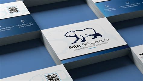 Identidade Visual Polar Refrigeração Behance