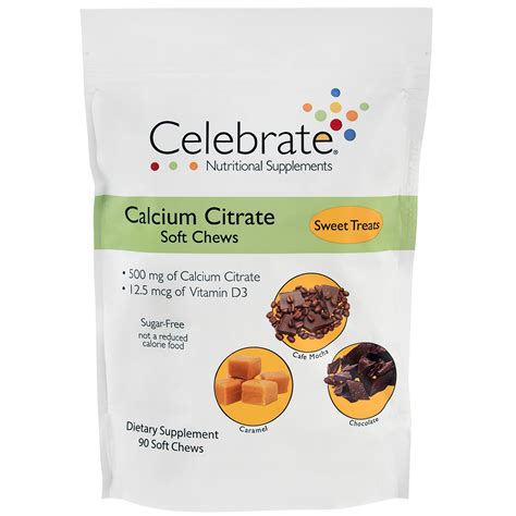 Celebrate Calcium Citrate Soft Chews St Lukes University Health Network