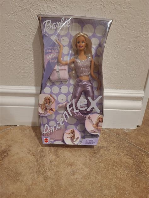 Barbie Dance N Flex Bendable Soft Flex Body Mattel Barbie Doll 2002