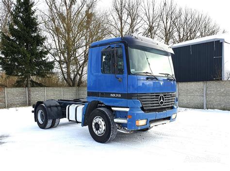 Mercedes Benz 1835 ACTROS FULL SPRING Fahrgestell LKW Kaufen Polen