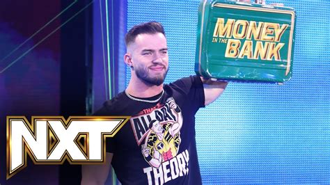 Austin Theory Enters Brawl With Money In The Bank Contract In Hand Wwe Nxt Oct 18 2022 Youtube