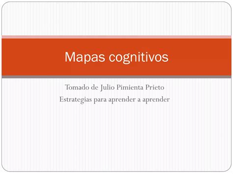 Mapas Cognitivos Ppt