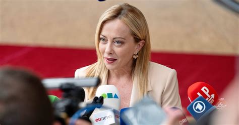 Consiglio Europeo La Soddisfazione Di Giorgia Meloni Per Il Vertice Ue