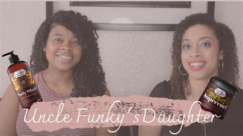 Uncle Funkys Daughter Wash N Go Full Review Tutorial Youtube