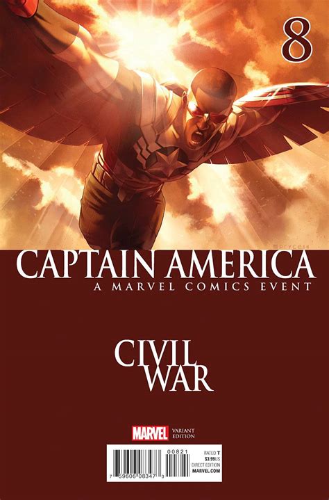 Captain America: Sam Wilson #8 (Civil War Cover) | Fresh Comics