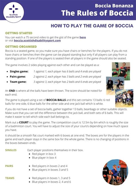 Boccia Schools Resource