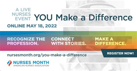 American Nurses Association On Linkedin You Make A Difference Live Nurses Event Ana