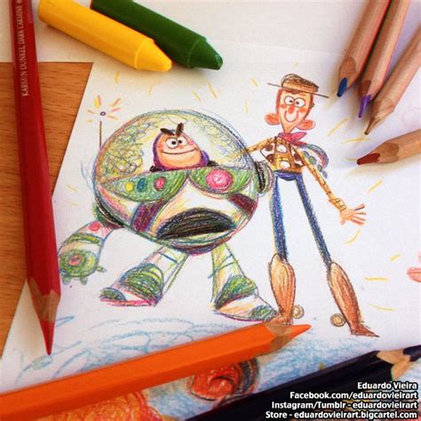 The Pixar Theory Folha de São Paulo Cute doodle art Illustration