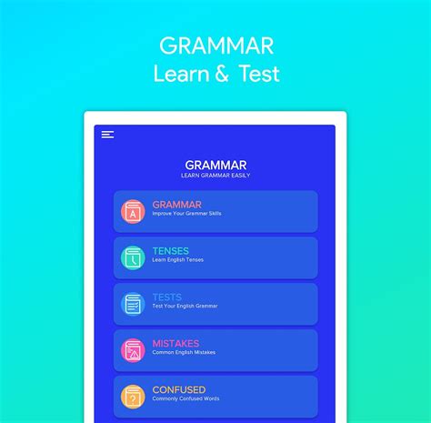 Android 용 English Grammar Learn Test APK 다운로드