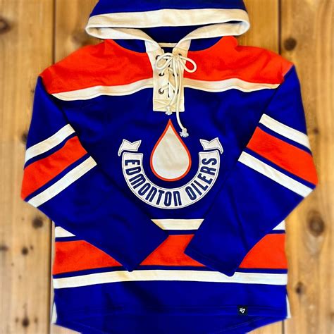 Edmonton Oilers 2023 Heritage Classic Jersey Lacer Hoodie – The Sport ...