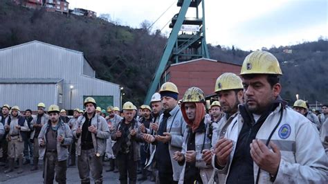 Zonguldak ta madenciler 6 Şubat taki depremlerde hayatını kaybedenleri